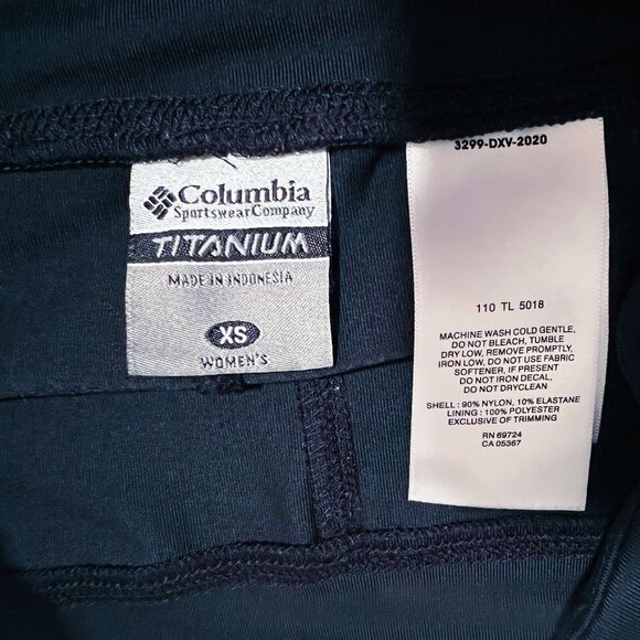 Columbia Titanium Stretchy Skirt Black Extra Small XS - Picture 4 of 8